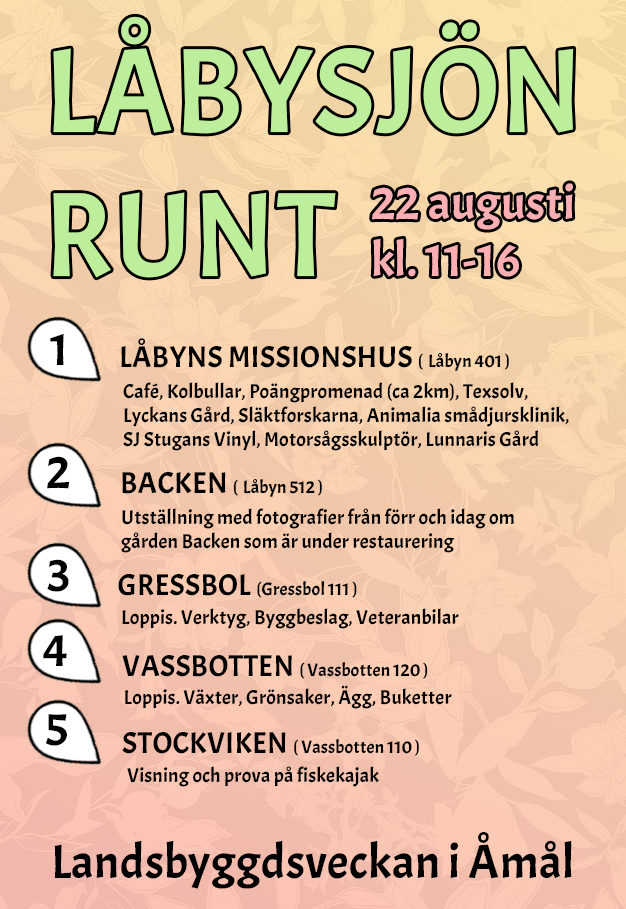 Program för Låbysjön runt 2026